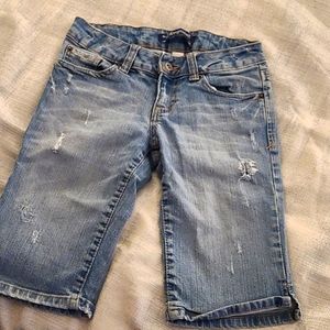 Aeropostale Bermuda Jean Shorts